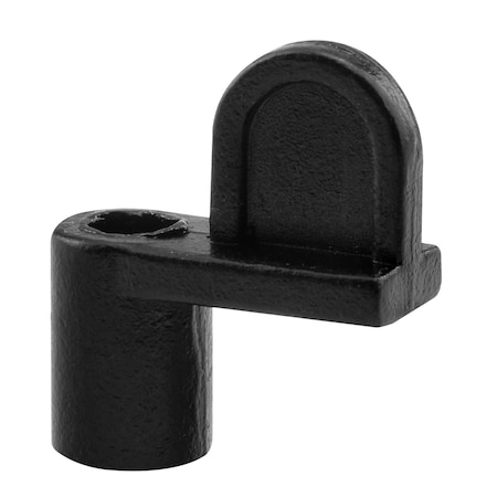 Prime-Line Diecast Zinc 3/8 in. Offset Window Screen Clip, Black, PK12 L 5639